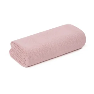 Bambusowy otulacz z jonami srebra powder pink