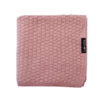 Otulacz mgiełka merino piwonia - LULLALOVE 1 motylek merino