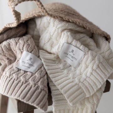 Ciepły kocyk merino