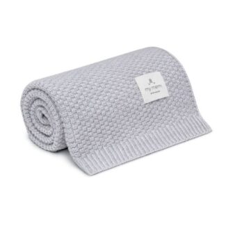 Kocyk merino grey premium