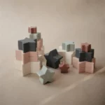 Piramidka Sensoryczna Gwiazdki Nesting Star - Mushie 4 Piramidka Sensoryczna Gwiazdki Mushie