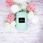 Bambusowy koc klasyczny miętowy - LULLALOVE 5 kocyk klasyczny miętowy