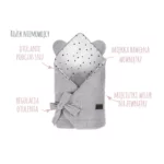 Rożek niemowlęcy Royal Baby Green - Sleepee 9 Rożek Royal Baby