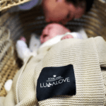 Bambusowy koc klasyczny milk coffee