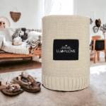 kocyk klasyczny milk coffee