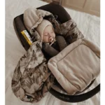 Otulacz / kocyk do fotelika Magic Jungle Khaki - Sleepee 2 Otulacz fotelika khaki