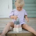 Piramidka Sensoryczna Gwiazdki Nesting Star - Mushie 2 Piramidka Sensoryczna Gwiazdki Mushie