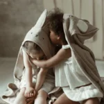 Bambusowy ręcznik mouse beige - My Memi 4 Bambusowy ręcznik mouse