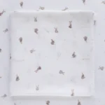 Otulacz muślinowy beżowe króliczki