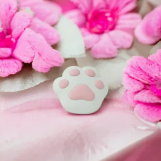 Ergonomia w pokoju dziecięcym - konkretne dane 14 Łapka Lampka Silikonowa Różowa