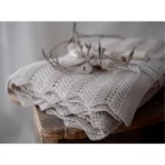 Bambusowy kocyk feather cream - My Memi 7 Bambusowy kocyk feather light beige