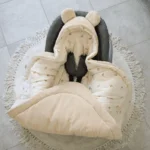 Otulacz do fotelika Sweet Cranberry & Ivory - Tiny Star 3 Otulacz do fotelika Sweet Cranberry & Ivory