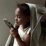 Bambusowy ręcznik rabbit light grey - My Memi 2 Bambusowy ręcznik rabbit light grey