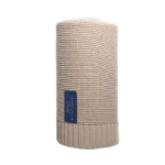 Kocyk bambusowy PARIS beż - BOCIOLAND 1 Kocyk bambusowy PARIS beż