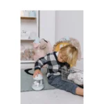 Kurczaczek Lampka z Pozytywką Niebieska - Rabbit & Friends 4 Kurczaczek Lampka z Pozytywką Niebieska