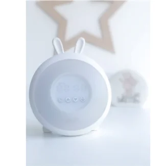 Królik Lampka Budząca Światłem Biała