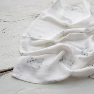 Bambusowa pieluszka muślinowa little bears