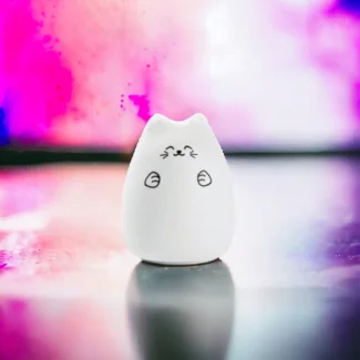 Kot Szczęściarz lampka silikonowa
