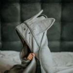 Bambusowy ręcznik rabbit light grey - My Memi 6 Bambusowy ręcznik rabbit light grey