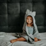 Bambusowy ręcznik rabbit light grey - My Memi 5 Bambusowy ręcznik rabbit light grey