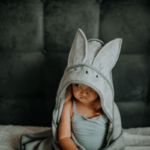 Bambusowy ręcznik rabbit light grey