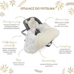 Otulacz do fotelika Smoky - Tiny Star 8 Otulacz do fotelika