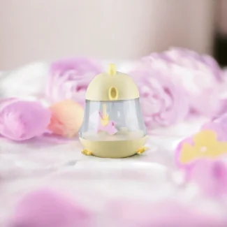 Ergonomia w pokoju dziecięcym - konkretne dane 12 Kurczaczek Lampka z Pozytywką Żółty