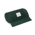 Bambusowy kocyk classic bottle green 80x100 - My Memi 1 Bambusowy kocyk classic bottle green