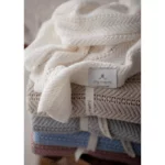 Bambusowy kocyk feather cream - My Memi 5 Bambusowy kocyk feather