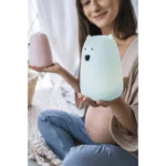 Miś Duży Lampka Silikonowa Niebieska