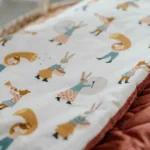 Ciepły Koc Velvet HEARTBEAT PINK MUSIC M - La Millou 3 Ciepły Koc Velvet HEARTBEAT PINK M