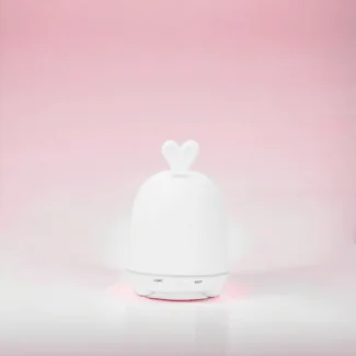 Lampka królik z dyfuzorem biała