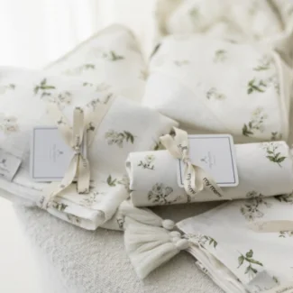 Bambusowy otulacz 75x100 bells