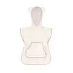 Ponczo kąpielowe ecru