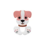 Gryzak silikonowy reksio różowy