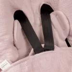 Letni muślinowy otulacz do fotelika rose - Sleepee 4 Letni muślinowy otulacz do fotelika samochodowego rose