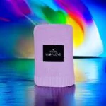 Bambusowy koc klasyczny lawenda - LULLALOVE 4 Bambusowy koc klasyczny lawenda