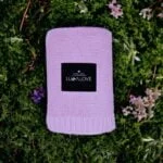 Bambusowy koc klasyczny lawenda - LULLALOVE 3 Bambusowy koc klasyczny lawenda