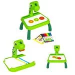 Projektor tablica do rysowania dinozaur 12 flamastrów 24 wzory