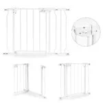 Bramka barierka zabezpieczająca dla dzieci na schody rozporowa