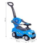 Jeździk chodzik pchacz niebieski - Multistore 10 10 6