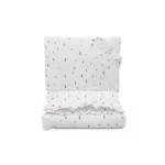 Pościel muślinowa z wypełnieniem 80x100 strzałki - Pulp 1 Pościel muślinowa z wypełnieniem 80x100 strzałki