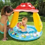 Dmuchany basenik w kształcie muchomora - Intex 2 2 296