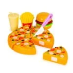 Zestaw zabawkowy fast food pizza frytki hot dog - Multistore 2 2 433