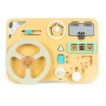 Drewniana tablica manipulacyjna kierownica - ECOTOYS 2 2 437