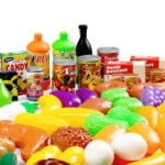 Plastikowe warzywa owoce do kuchni 120 szt - Multistore 3 3 119