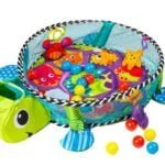 Duża mata edukacyjna żółw kojec - ECOTOYS 3 3 37