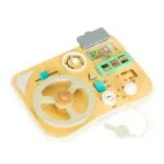 Drewniana tablica manipulacyjna kierownica - ECOTOYS 3 3 435