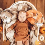 Poduszeczka Fox dla niemowląt - Baby Steps 2 Poduszki zwierzątka