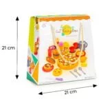 Zestaw zabawkowy fast food pizza frytki hot dog - Multistore 4 4 422